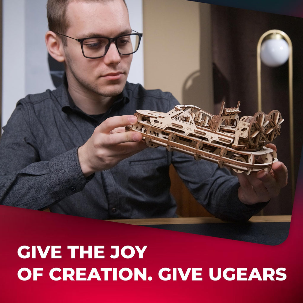 Ugears Rescue Hovercraft UGEARS Singapore