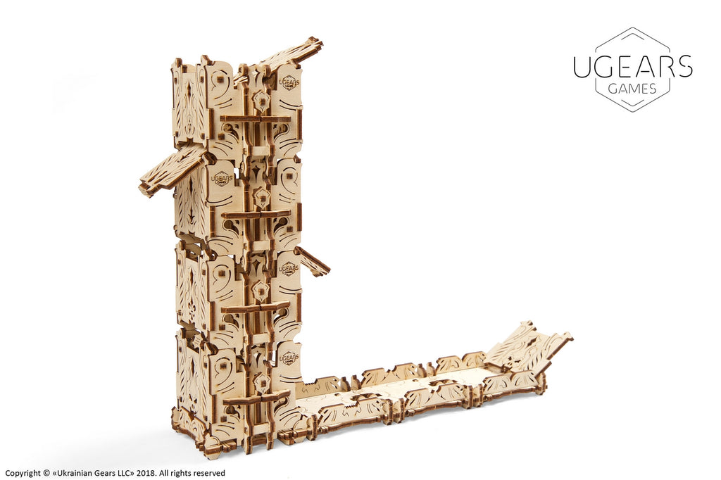 Ugears Modular Dice Tower UGEARS Singapore