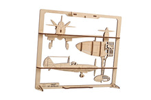 Ugears Fighter Aircraft 2.5D Mechanical Puzzle - UGEARS Singapore
