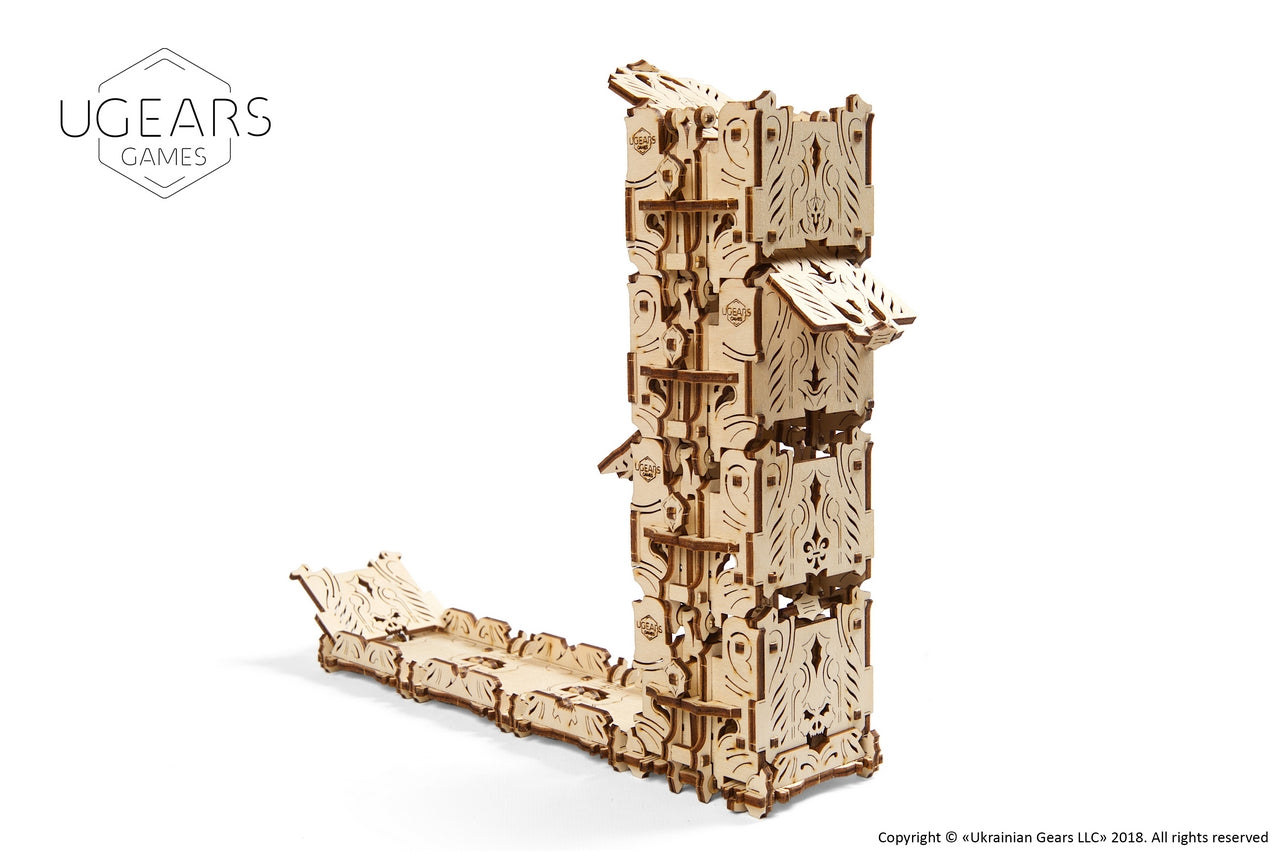 Ugears Modular Dice Tower UGEARS Singapore