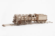 Ugears Steam Locomotive With Tender - UGEARS Singapore